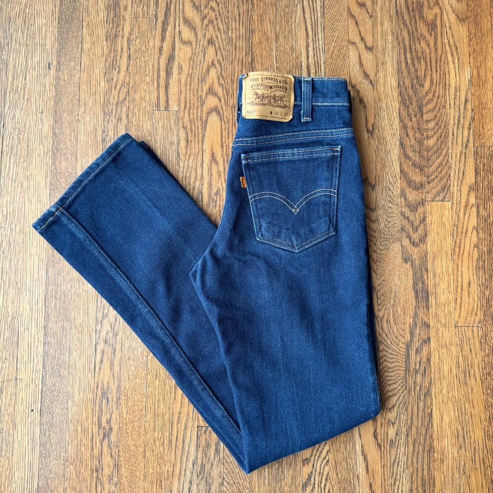 Levi's Dark Blue Bootcut Jeans